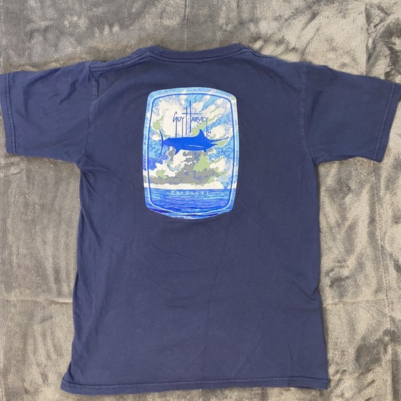Guy Harvey Blue back graphic tee - Picture 2 of 4